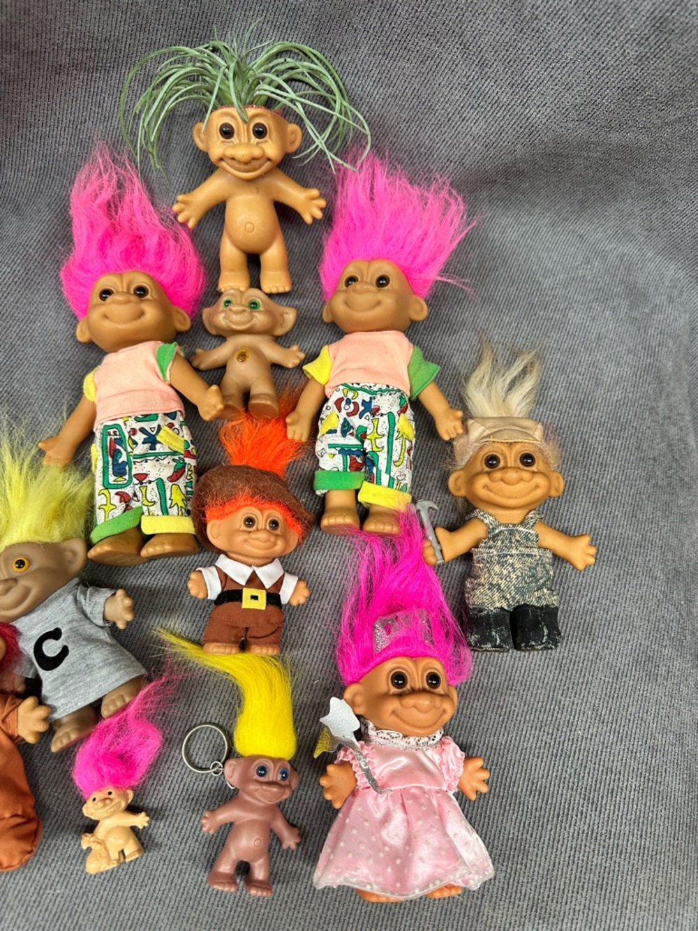 Vintage troll dolls 11 piece lot - Picture 2 of 3